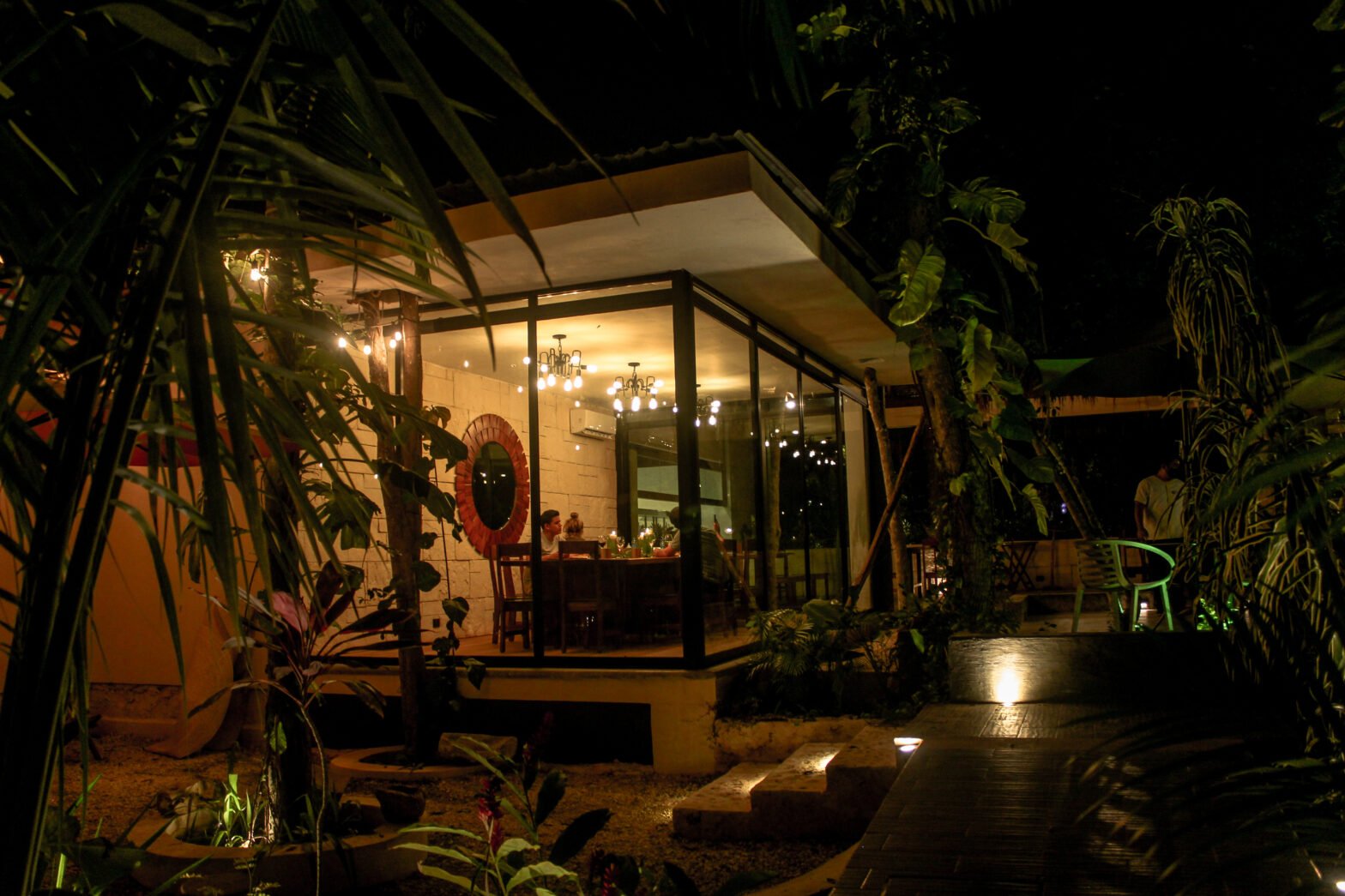 Pischán restaurante en la selva, en Cobá