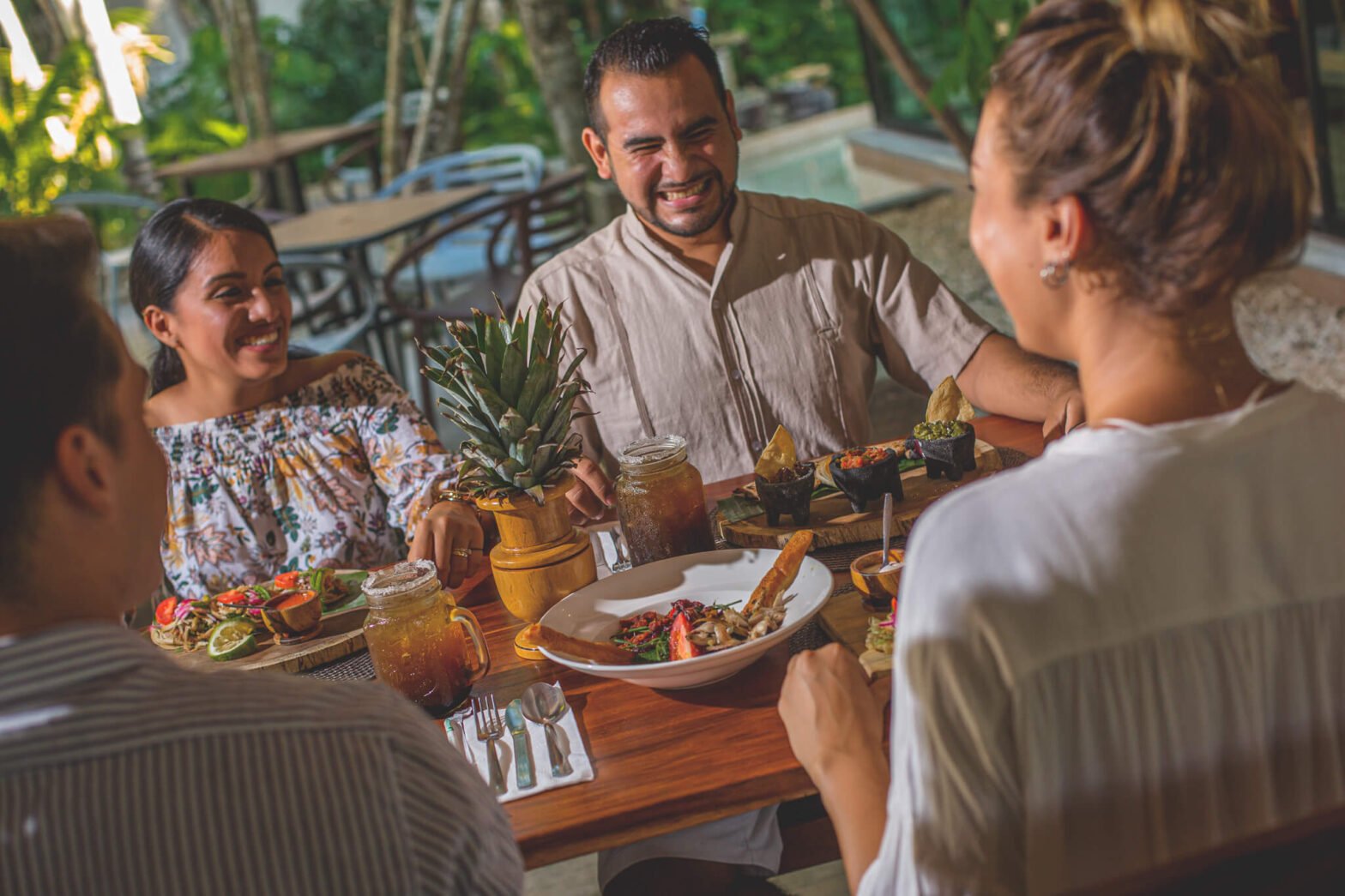 Alimentos locales en el mejor restaurante de Cobá