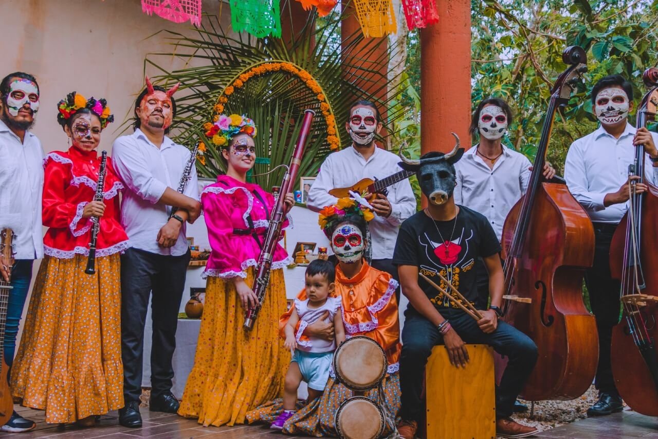 day of the dead festival in coba