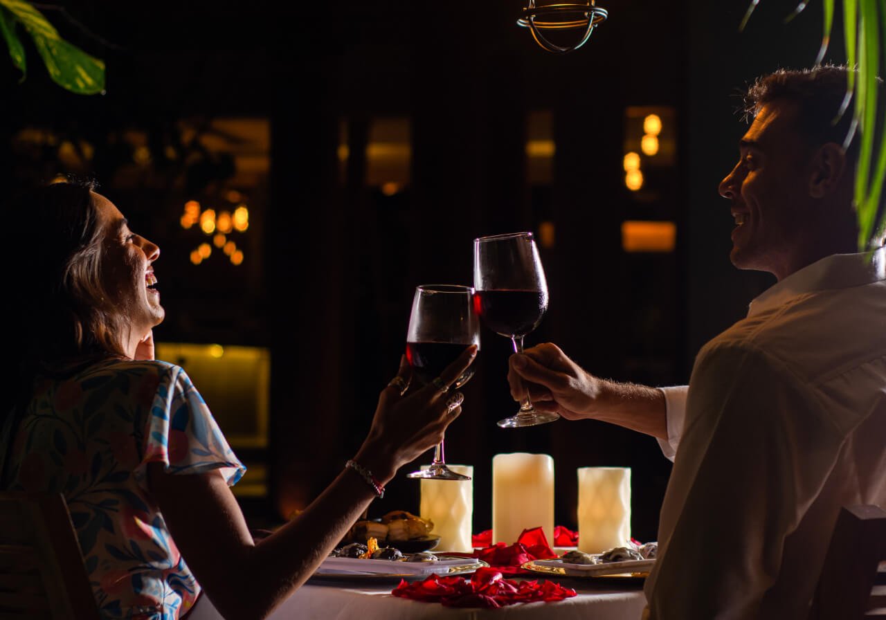 vinos para una cena romántica en Pischán restaurant