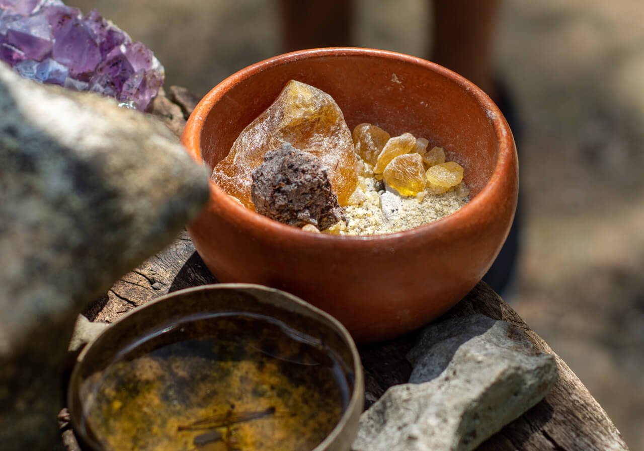 miel de abeja sagrada maya para ofrendas