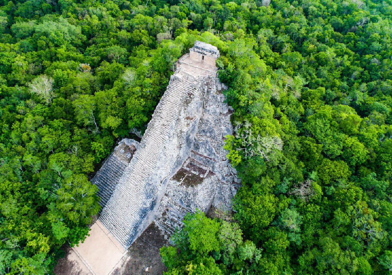 Zonas arqueologicas en Tren Maya
