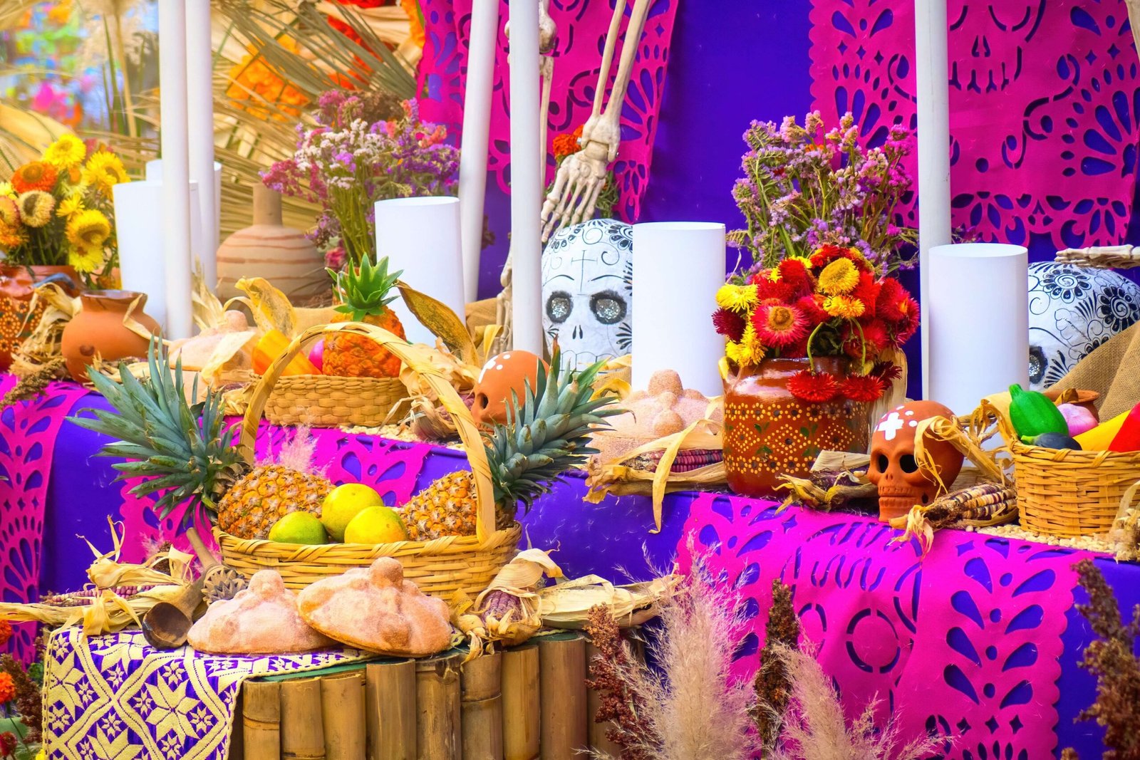 dia de muertos ofrendas