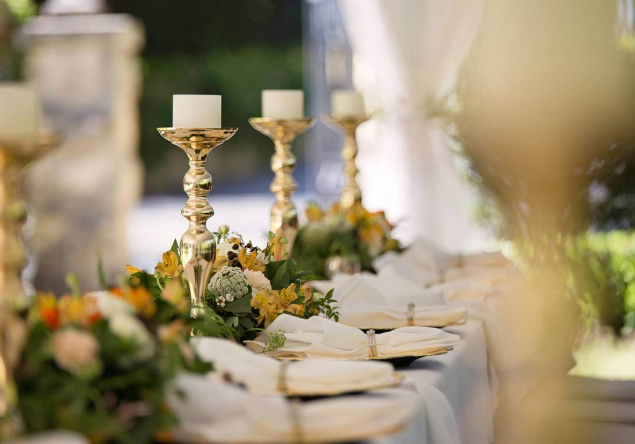 Últimas tendencias en banquetes para bodas